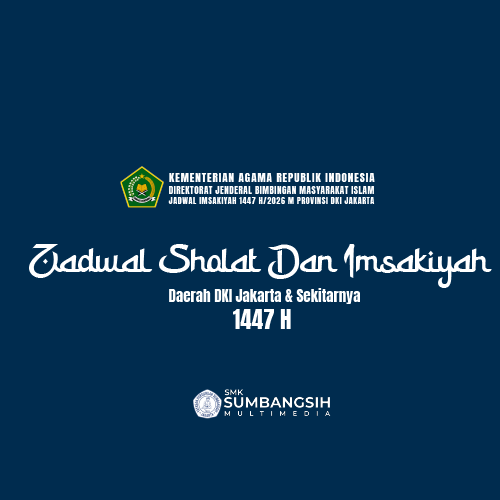 Jadwal Sholat dan Imsakiyah Selama Bulan Ramadan 1447 H / 2026 Wilayah DKI Jakarta dan Sekitarnya